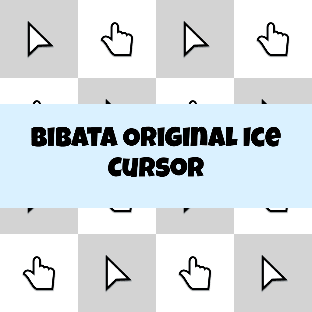 Preview Bibata Original Ice Cursor custom cursor pack
