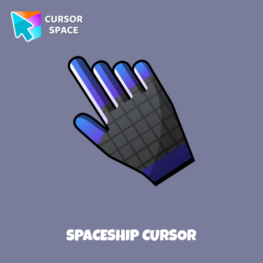 Spaceship cursor pointer cursor